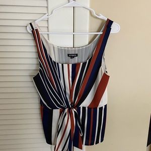 Express Multi Colored Tank Top